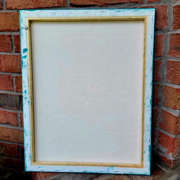 Sugar Skull Cat and Sparrow Day of Dead Painting Large 16x20 Canvas Handmade - Picture 9 of 10